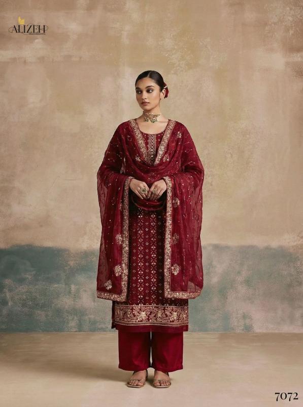 Alizeh 7070 To 7072 catalog wholesale salwar kameez in hyderabad