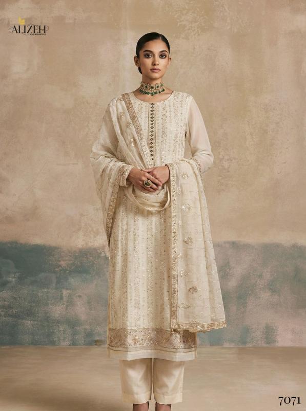 Alizeh 7070 To 7072 catalog wholesale salwar kameez in hyderabad