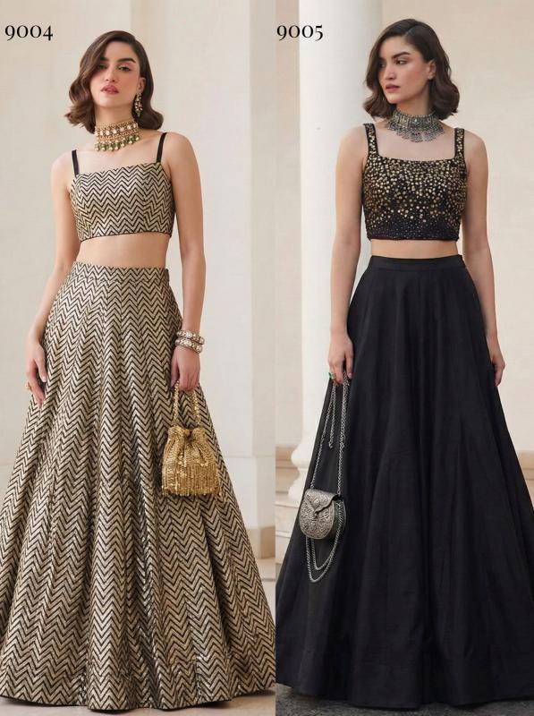 Alizeh 9004 And 9005 catalog lehenga choli wholesaler