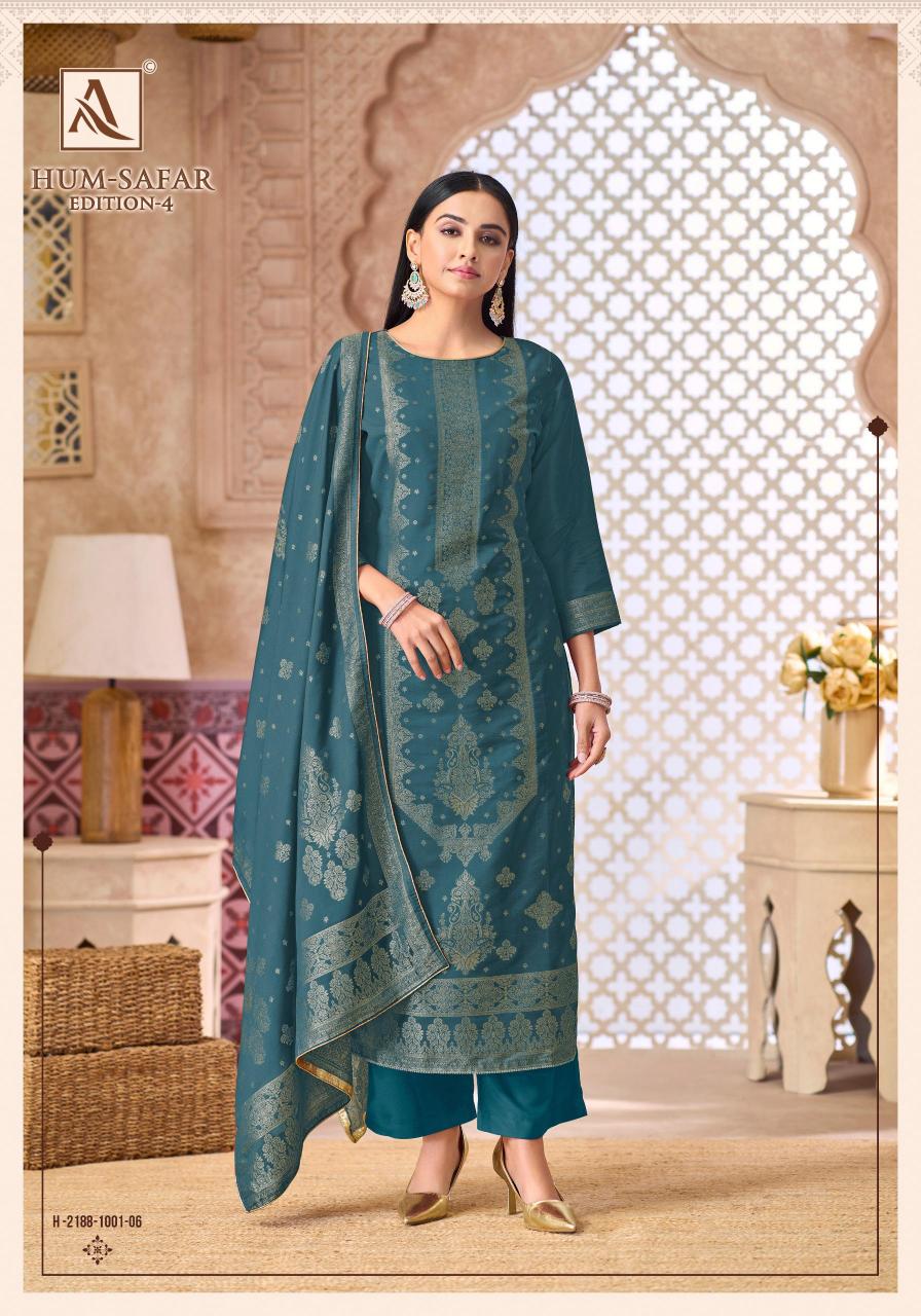 Alok Humsafar vol 4 Catalog wholesale dress materials