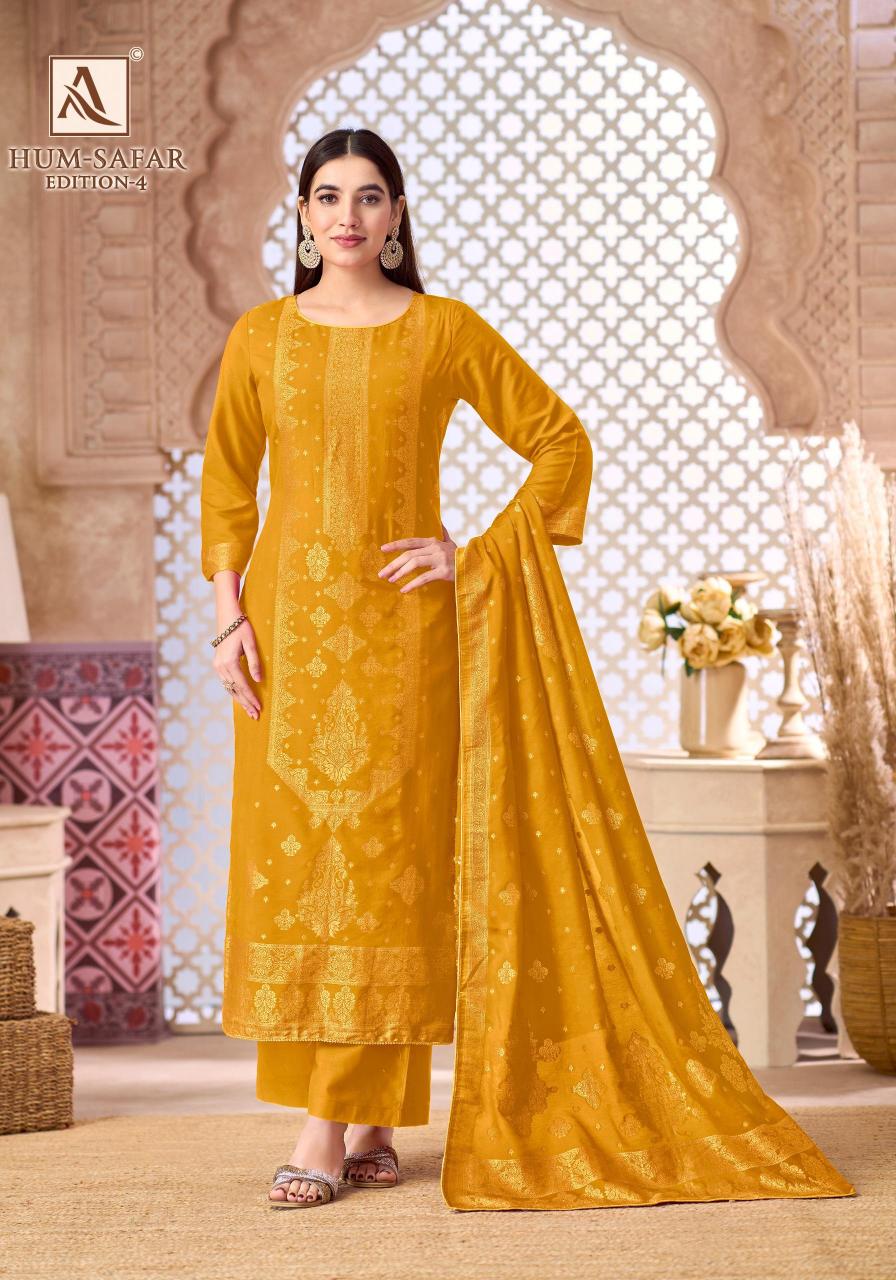 Alok Humsafar vol 4 Catalog wholesale dress materials