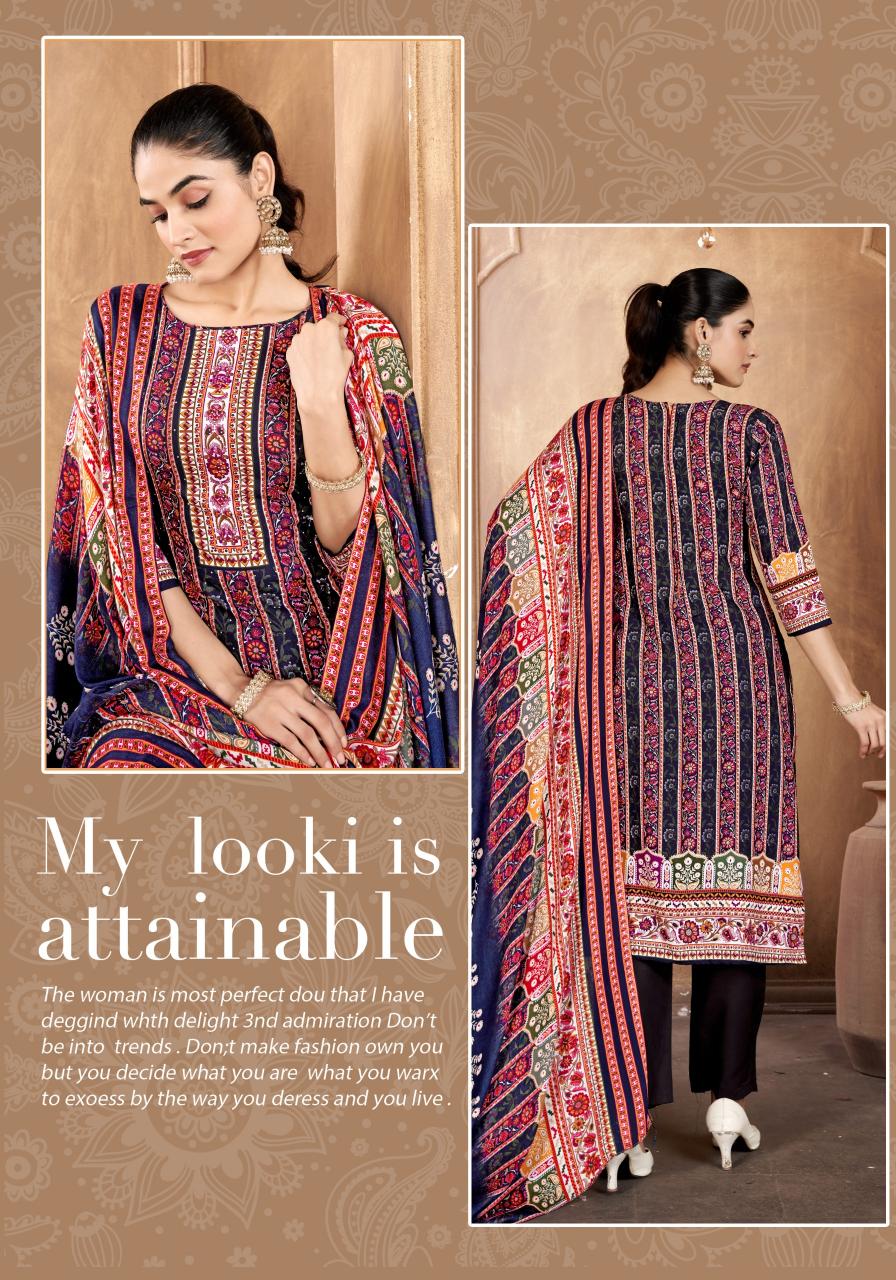 Alok Meheroon vol 27 catalog wholesale dress material market in jetpur