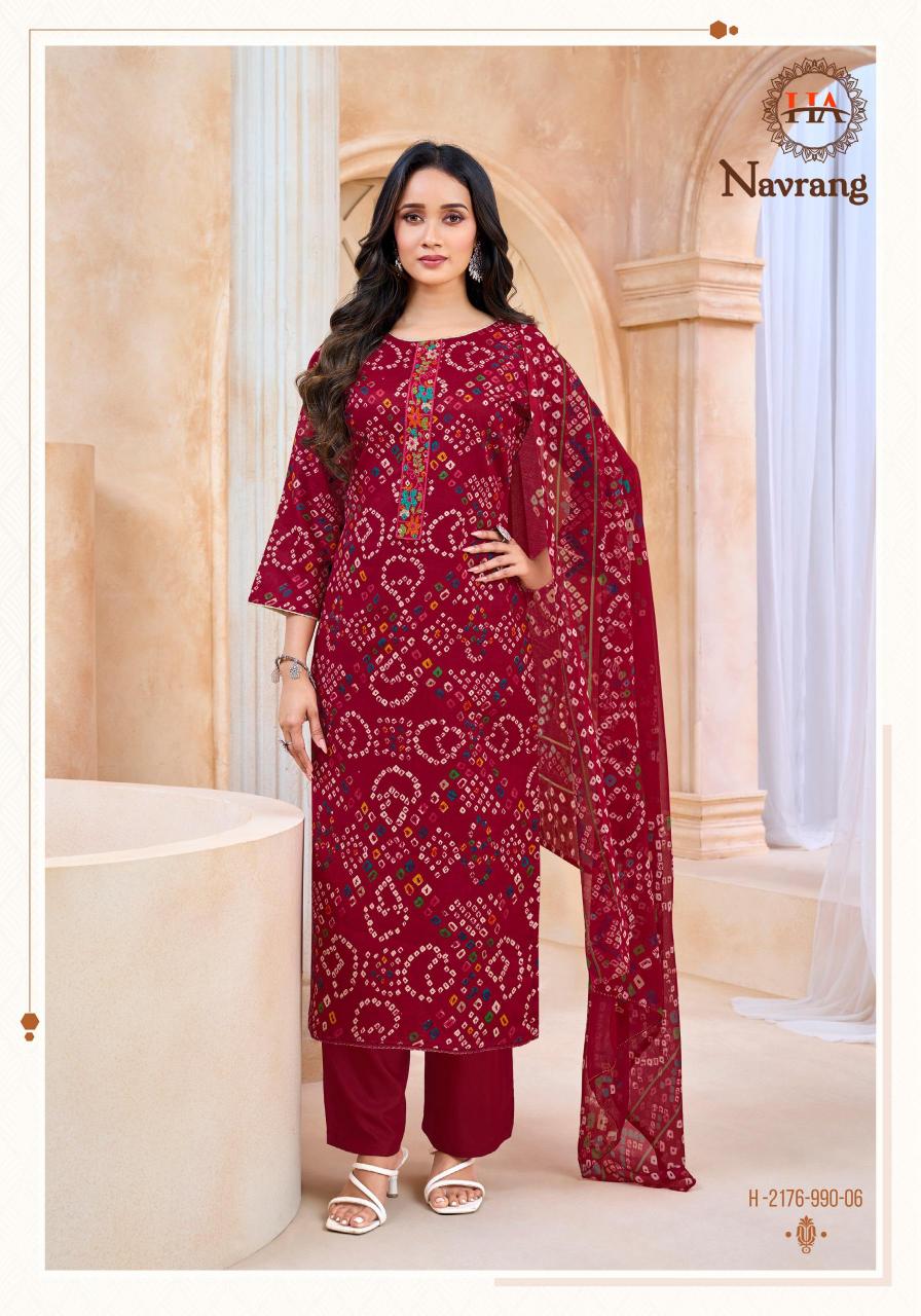 Alok Navrang catalog dress material 