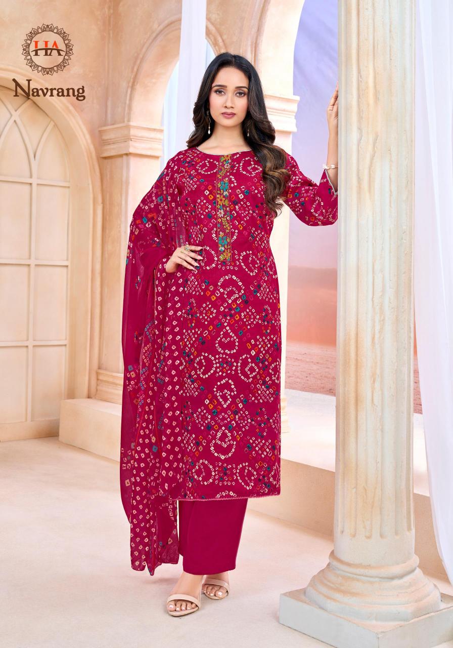 Alok Navrang catalog dress material 