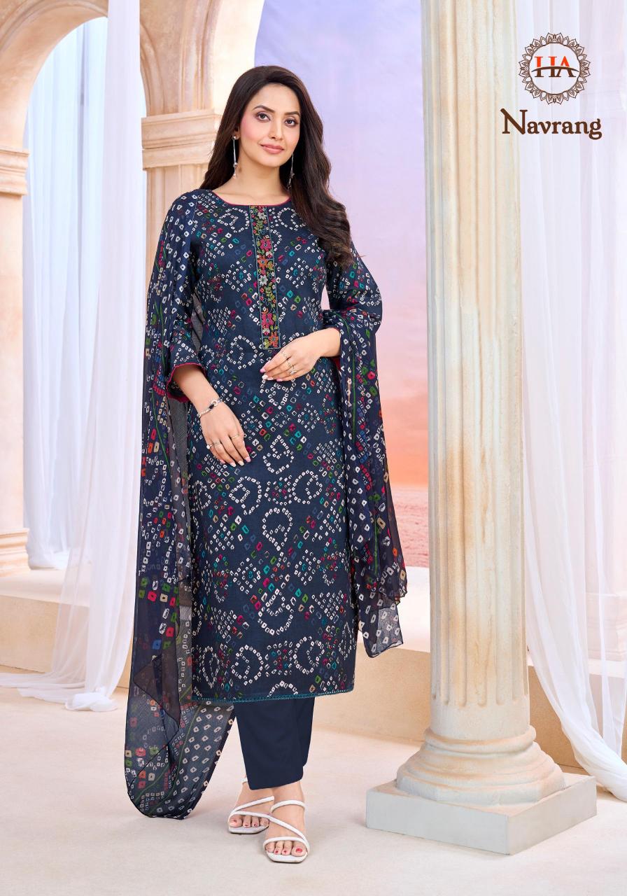 Alok Navrang catalog dress material 