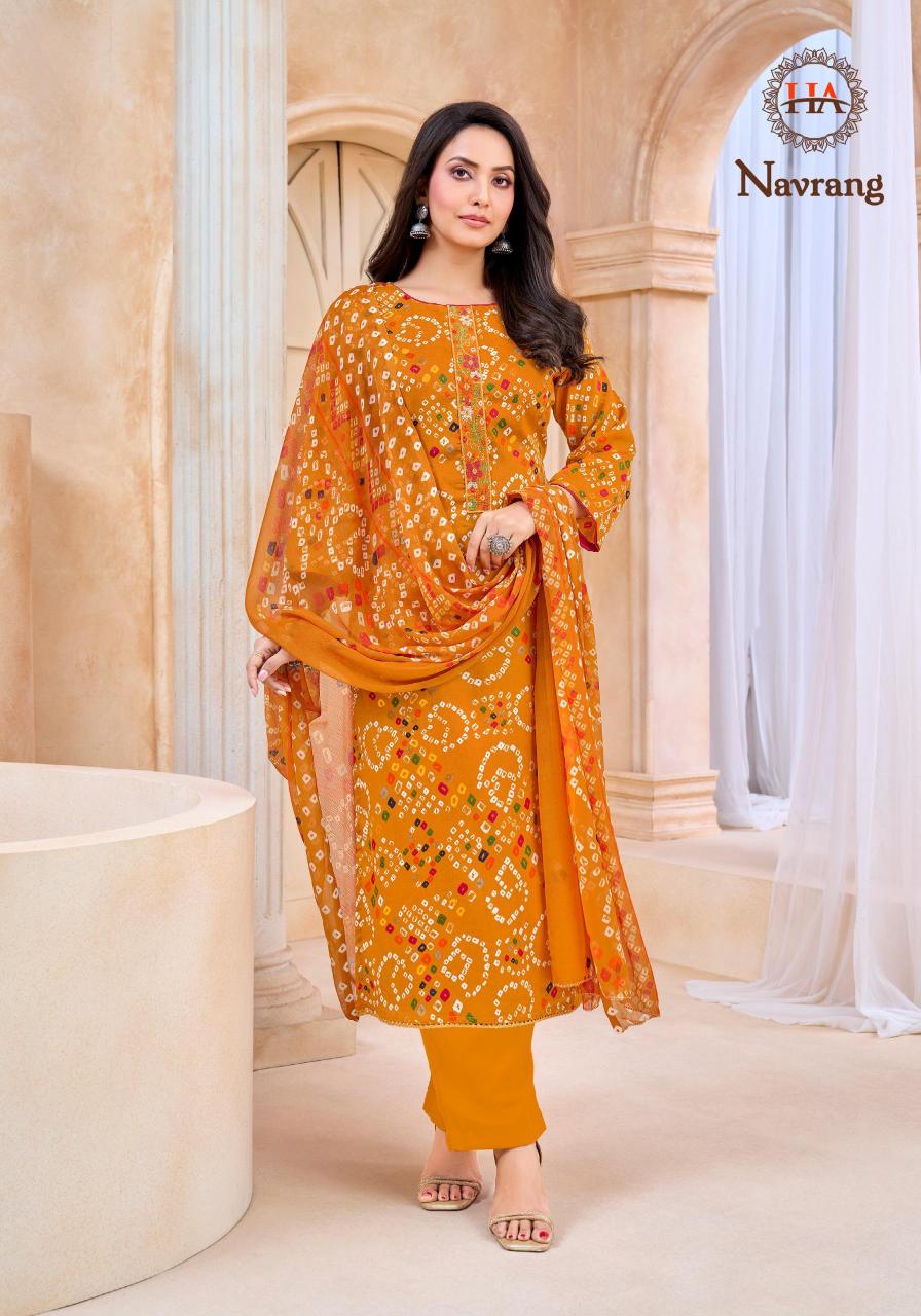 Alok Navrang catalog dress material 
