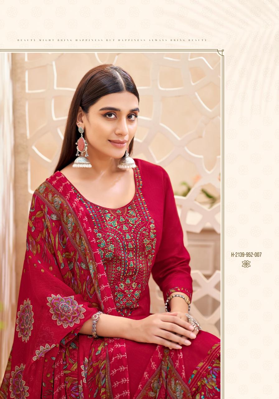 Alok Nusrat E Patiyala Vol 22 Catalog wholesale dress material suppliers calcutta