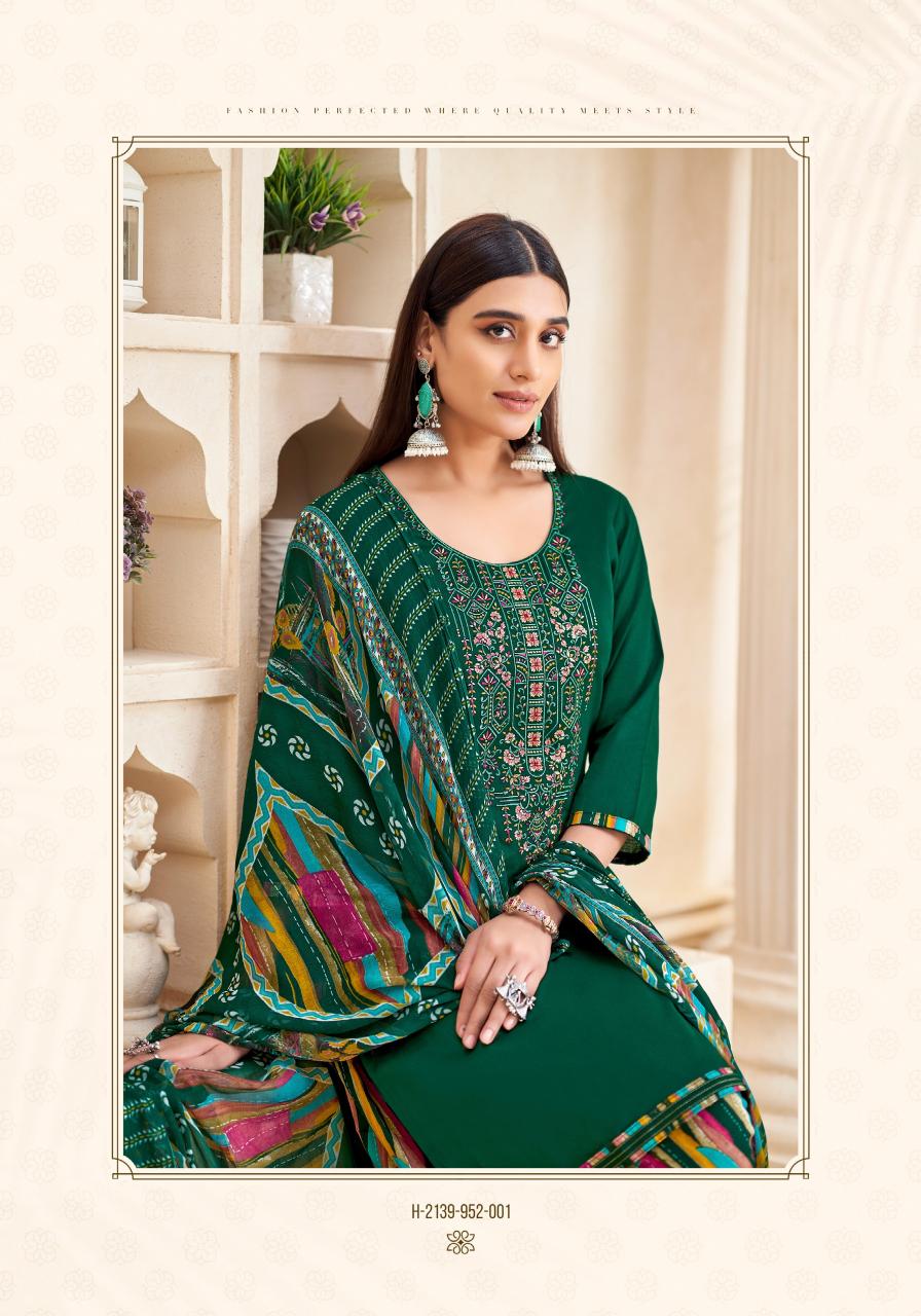 Alok Nusrat E Patiyala Vol 22 Catalog wholesale dress material suppliers calcutta