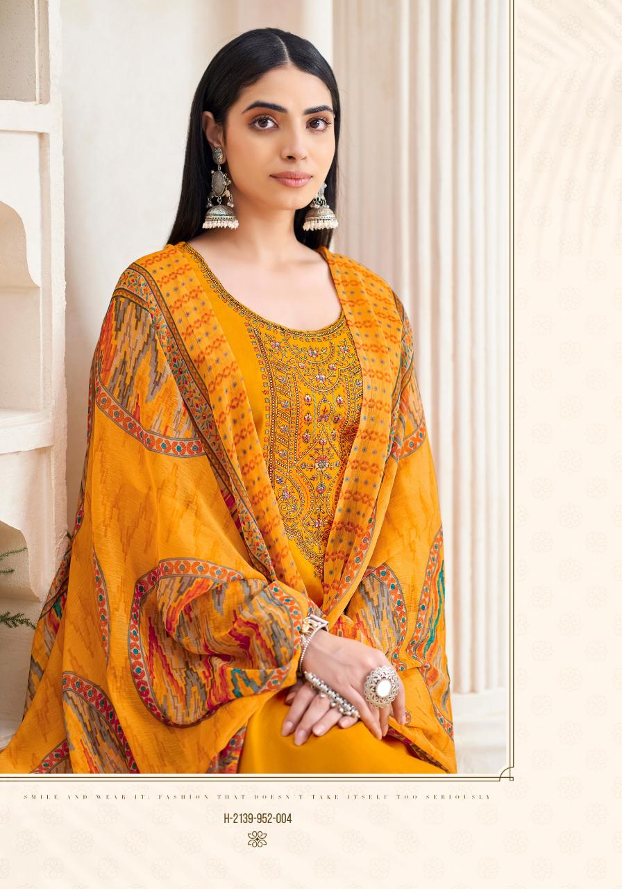 Alok Nusrat E Patiyala Vol 22 Catalog wholesale dress material suppliers calcutta