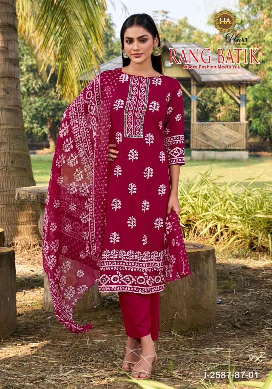 Alok Rang Batik catalog wholesale dress material shop in general bazar