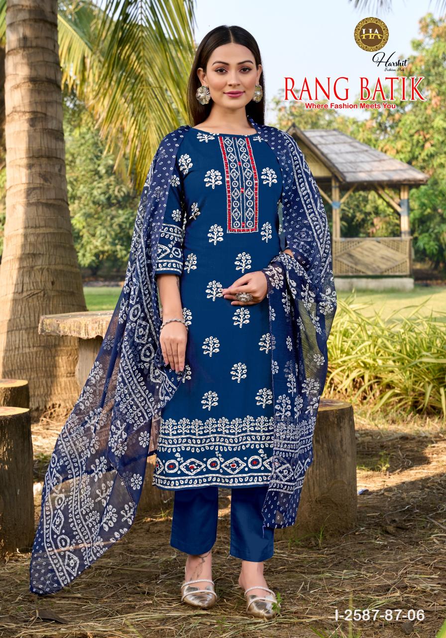 Alok Rang Batik catalog wholesale dress material shop in general bazar