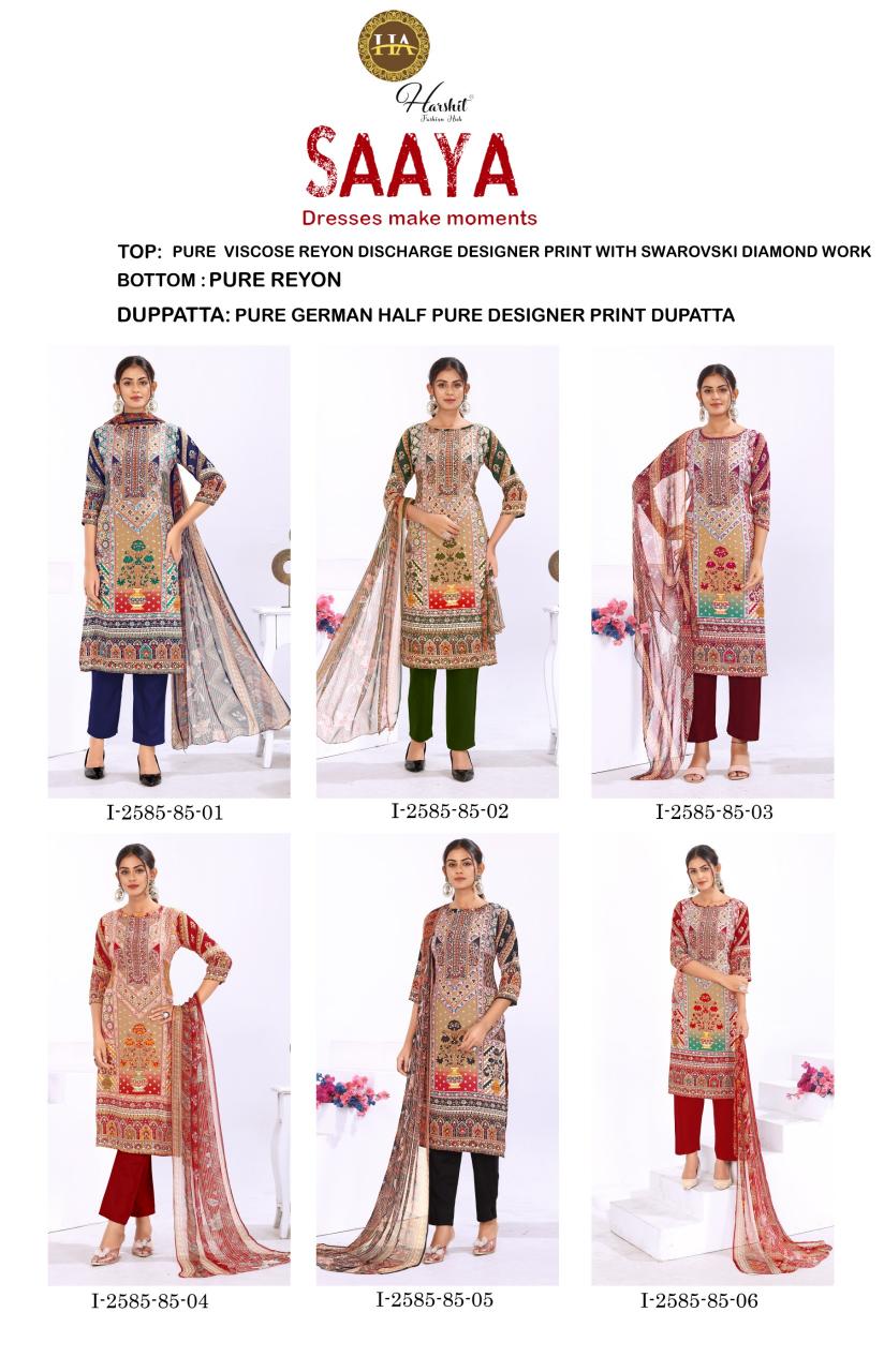 Alok Saaya Catalog wholesale dress material suppliers calcutta