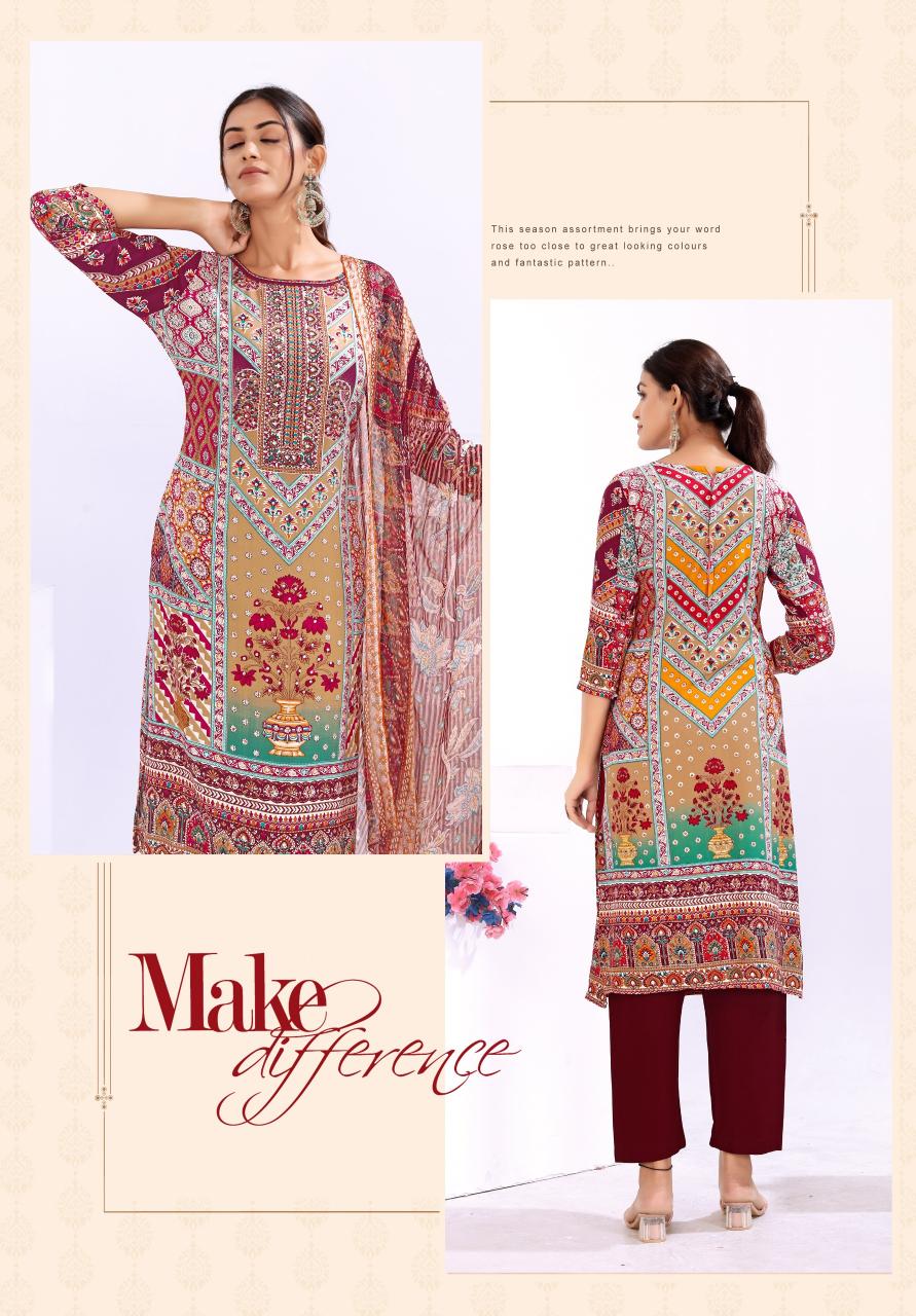 Alok Saaya Catalog wholesale dress material suppliers calcutta