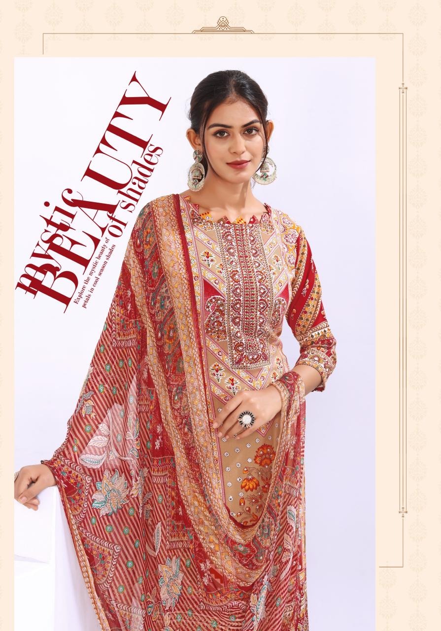 Alok Saaya Catalog wholesale dress material suppliers calcutta
