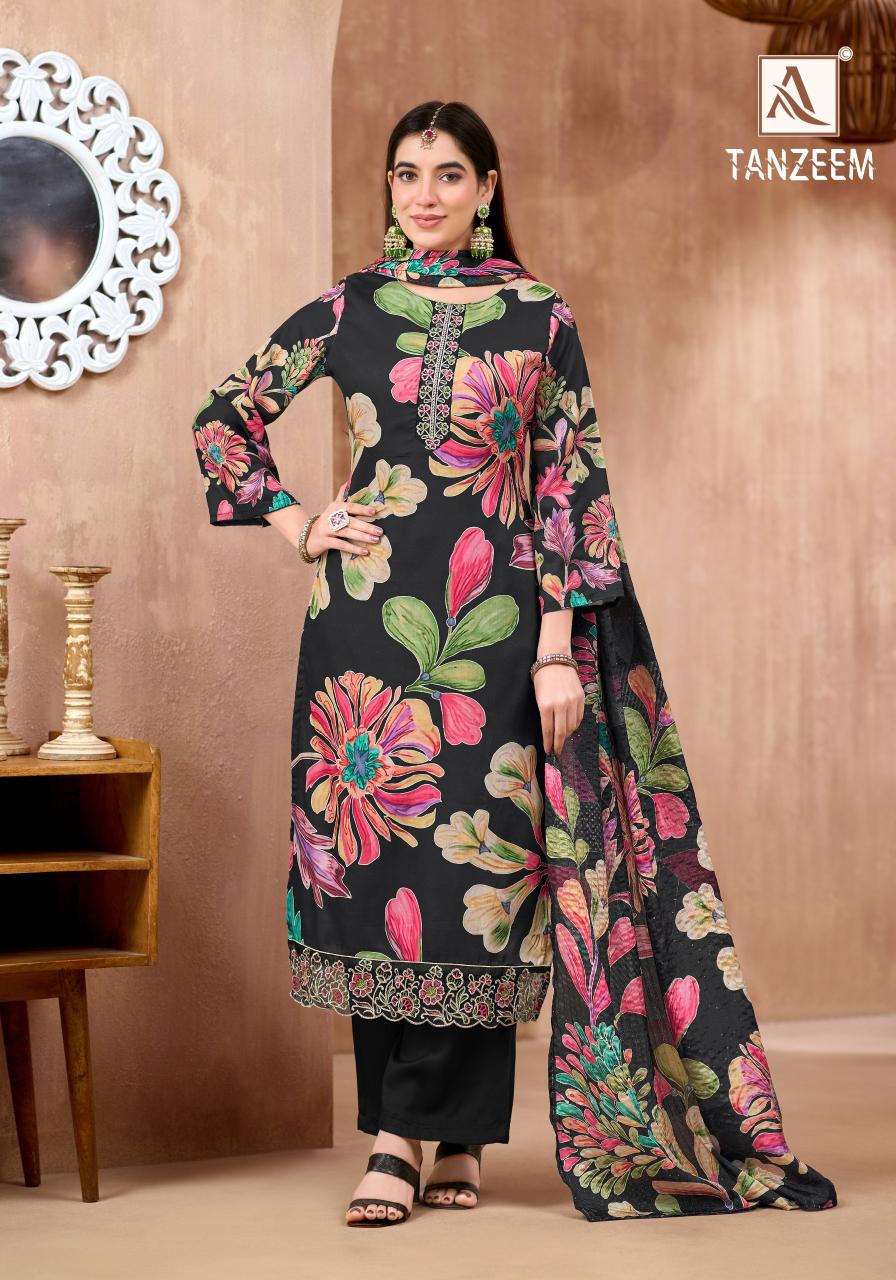 Alok Tanzeem catalog wholesale dress material shops at hyderabad telangana