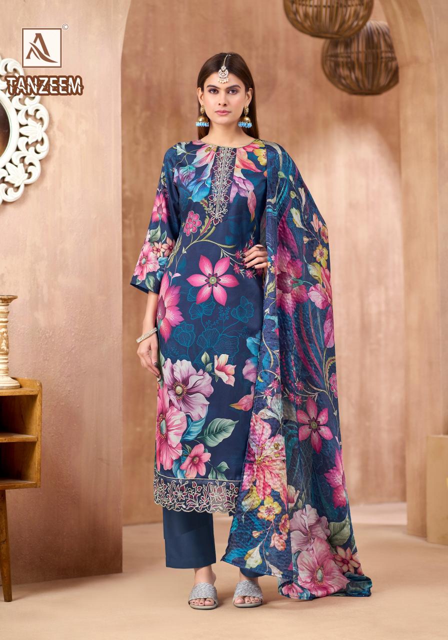 Alok Tanzeem catalog wholesale dress material shops at hyderabad telangana