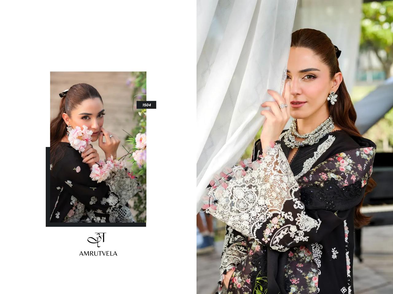 Amrutvela Elaf vol 4 catalog pakistani suits wholesalers in pakistan