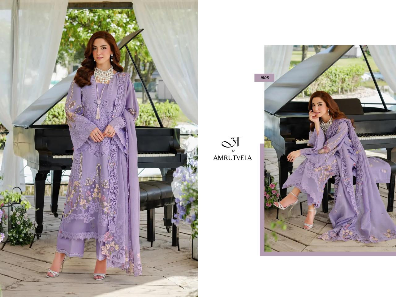 Amrutvela Elaf vol 4 catalog pakistani suits wholesalers in pakistan