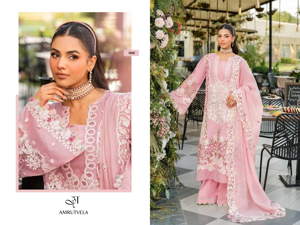 Amrutvela Elaf vol 4 catalog pakistani suits wholesalers in pakistan