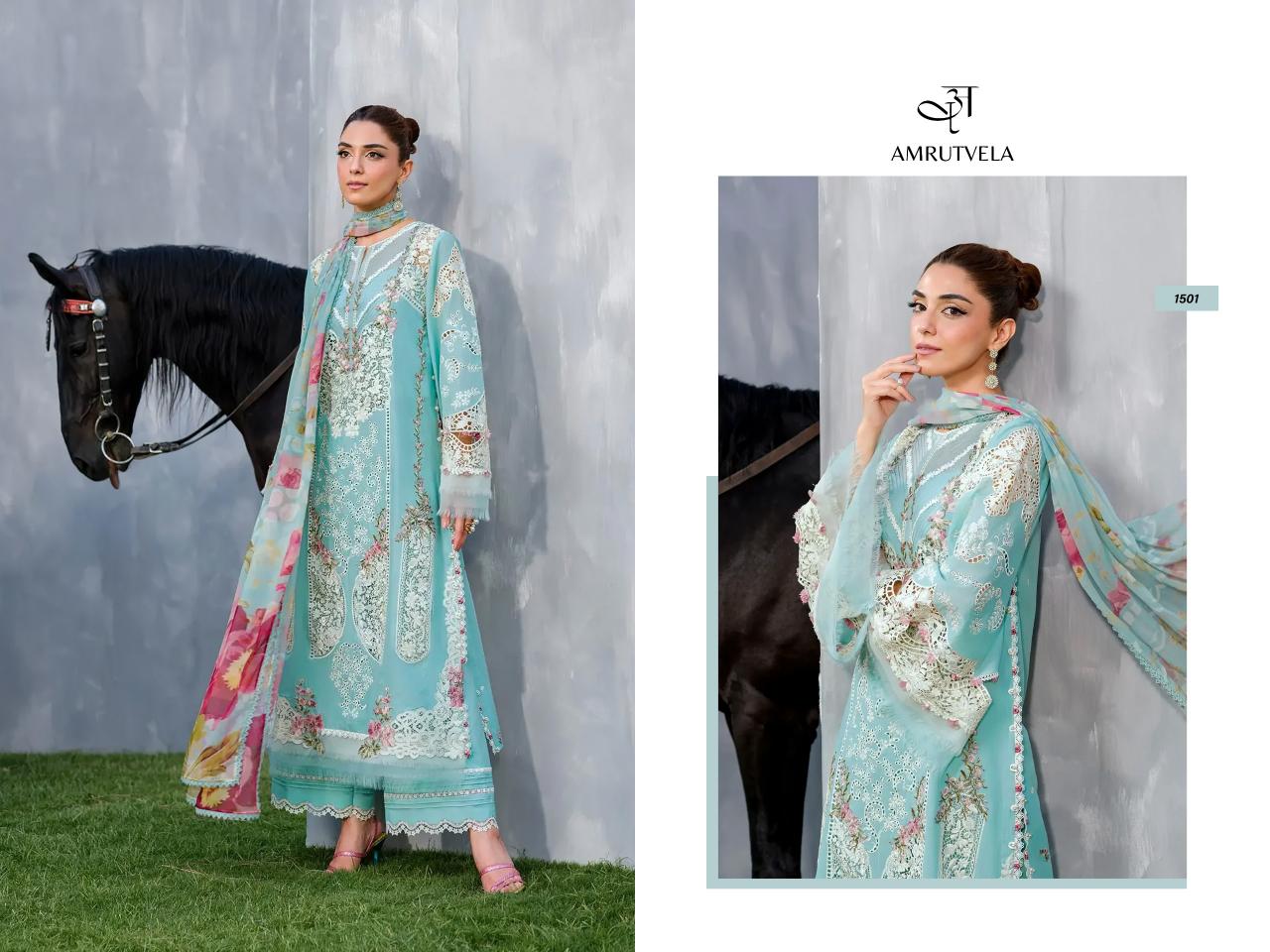 Amrutvela Elaf vol 4 catalog pakistani suits wholesalers in pakistan