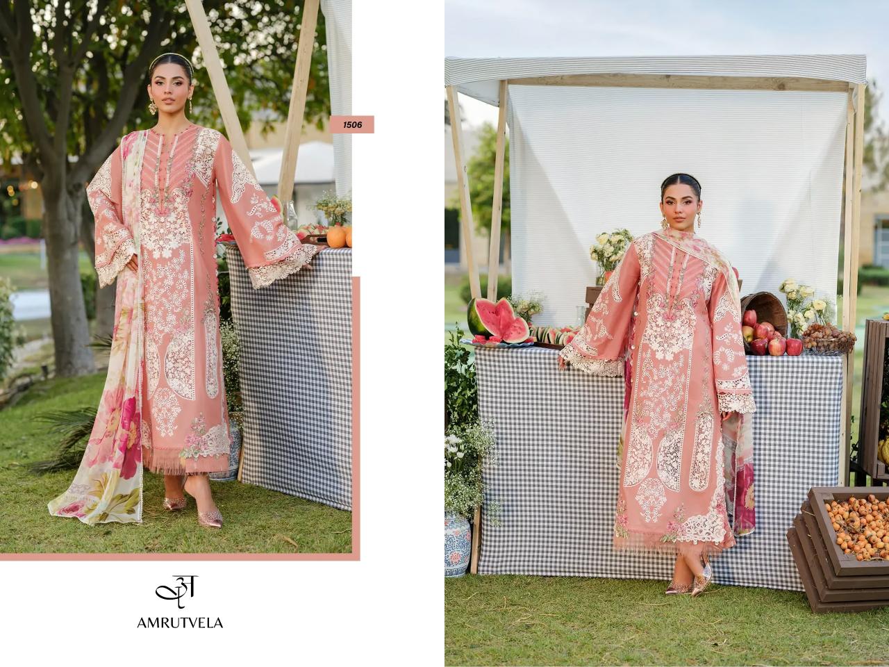 Amrutvela Elaf vol 4 catalog pakistani suits wholesalers in pakistan