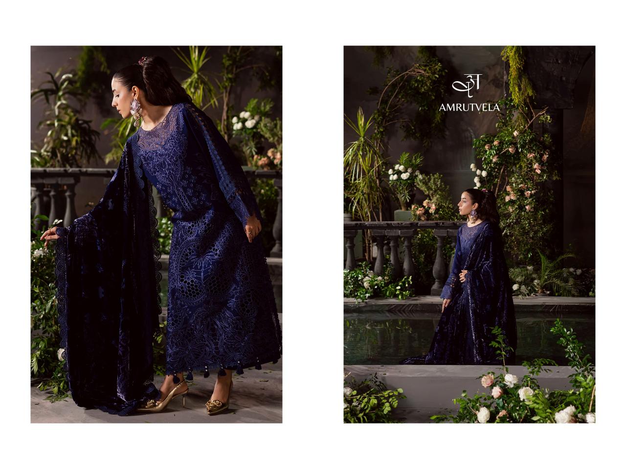 Amrutvela Mahnoor catalog pakistani suits wholesalers in kolkata