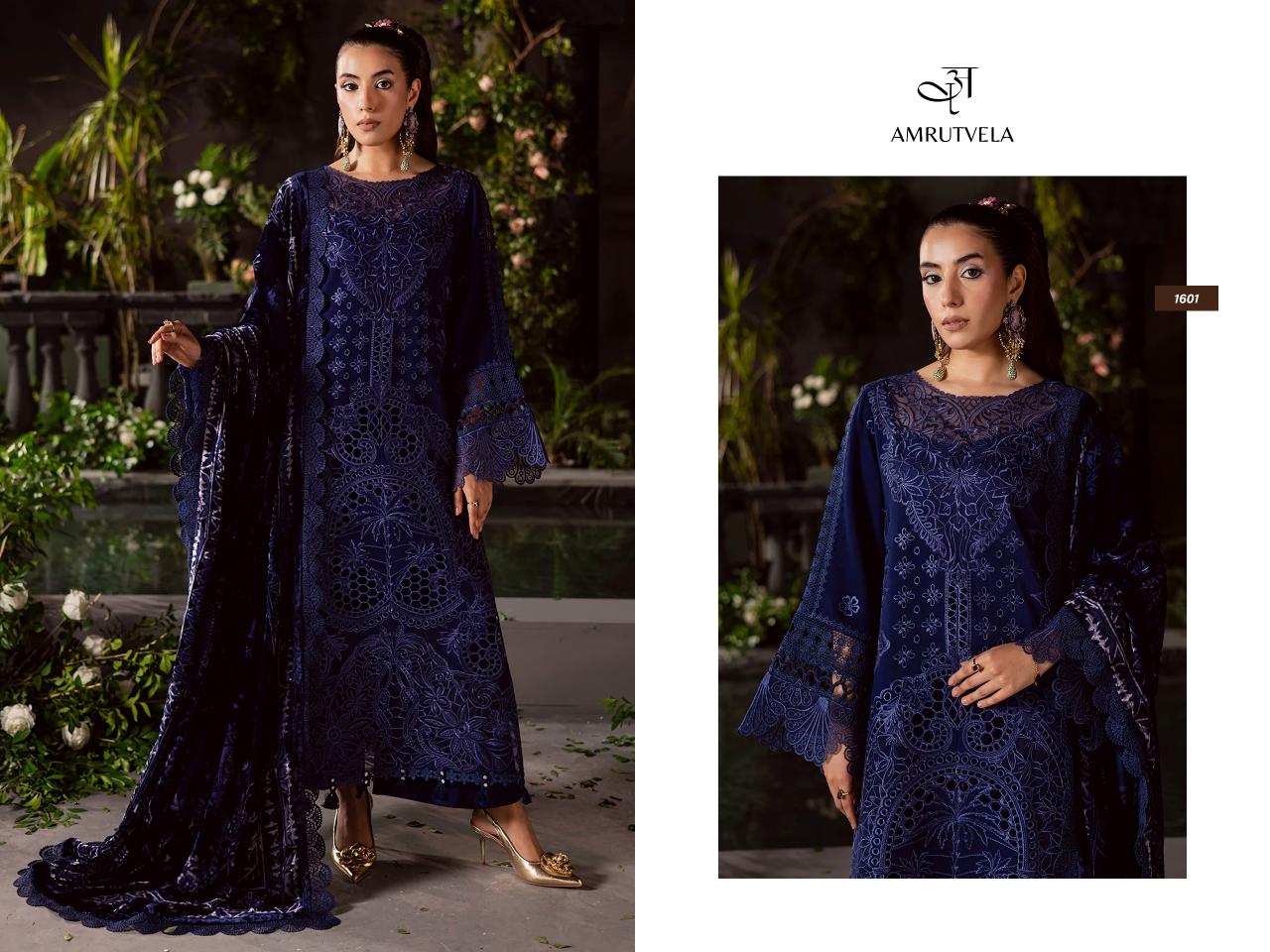 Amrutvela Mahnoor catalog pakistani suits wholesalers in kolkata