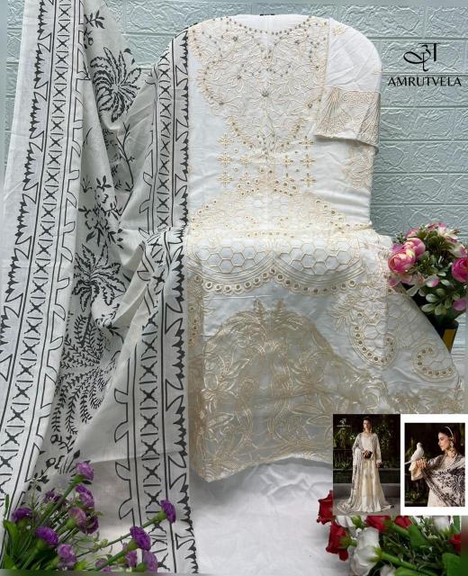 Amrutvela Mahnoor catalog pakistani suits wholesalers in kolkata