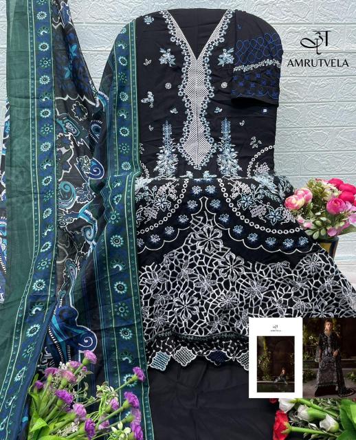 Amrutvela Mahnoor catalog pakistani suits wholesalers in kolkata