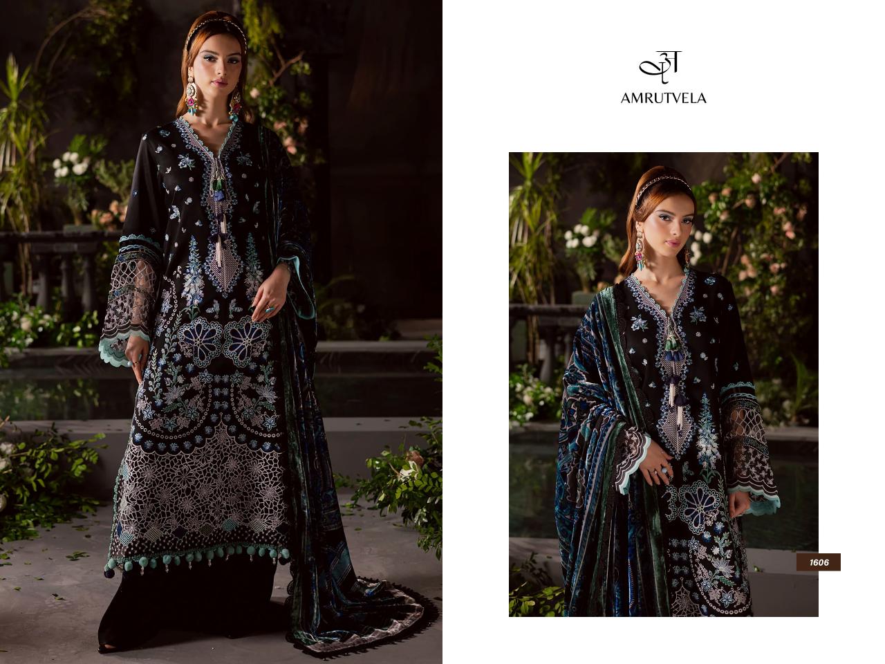 Amrutvela Mahnoor catalog pakistani suits wholesalers in kolkata