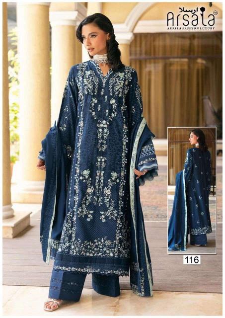 Arsala Fashion amara heavy cotton luxury collection vol 2 – Karachi Dress Material