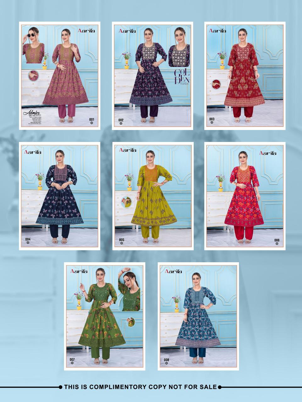 Beauty Queen Aarifa catalog winter kurti wholesale