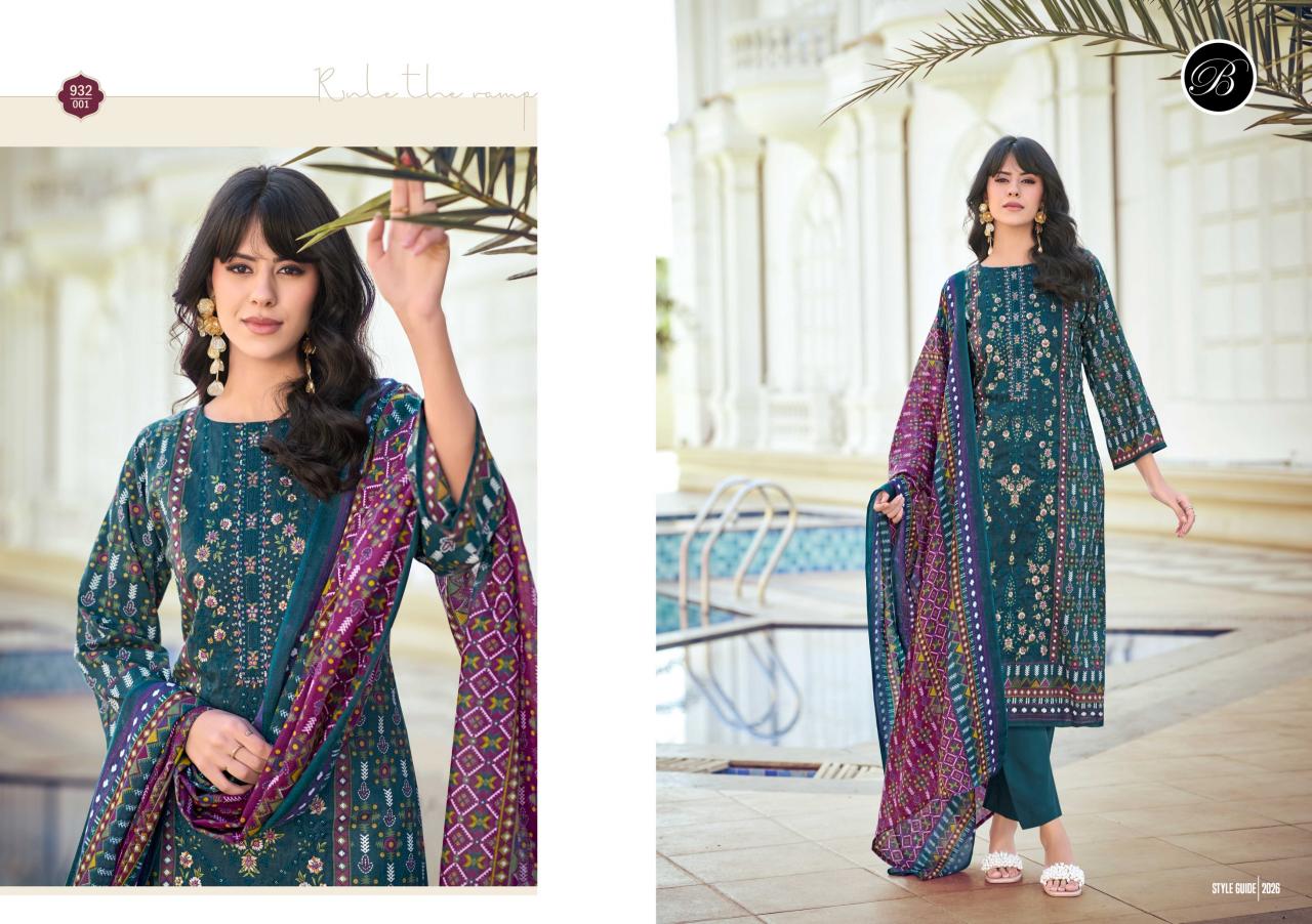 Belliza Bin Saeed Vol 10 catalog wholesale dress materials catalogue with price