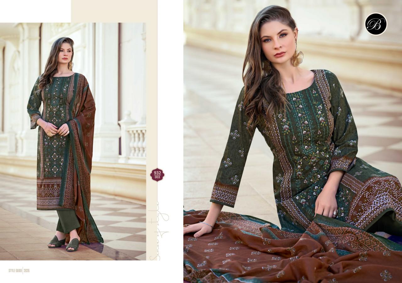 Belliza Bin Saeed Vol 10 catalog wholesale dress materials catalogue with price