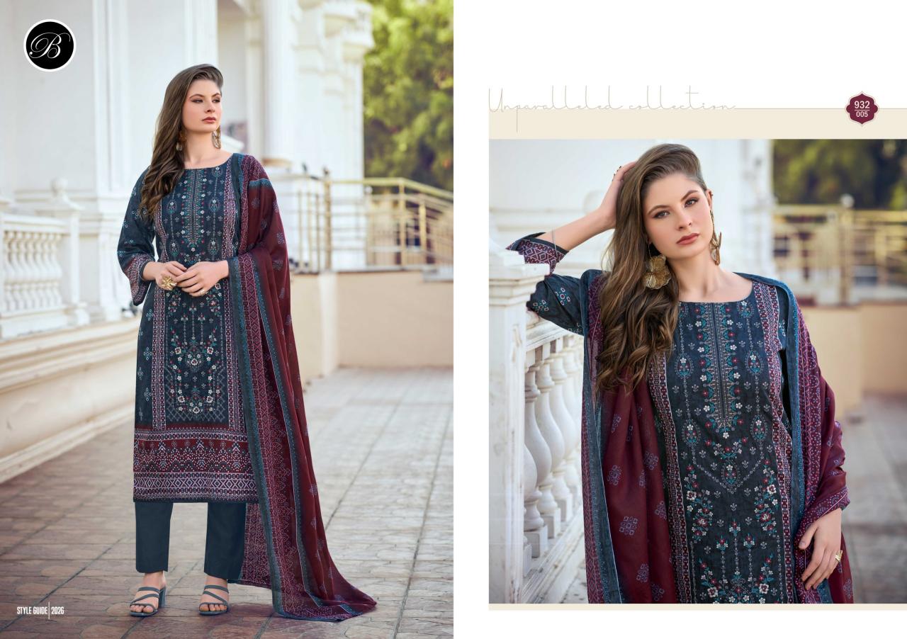 Belliza Bin Saeed Vol 10 catalog wholesale dress materials catalogue with price