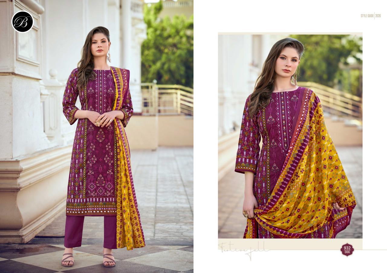 Belliza Bin Saeed Vol 10 catalog wholesale dress materials catalogue with price