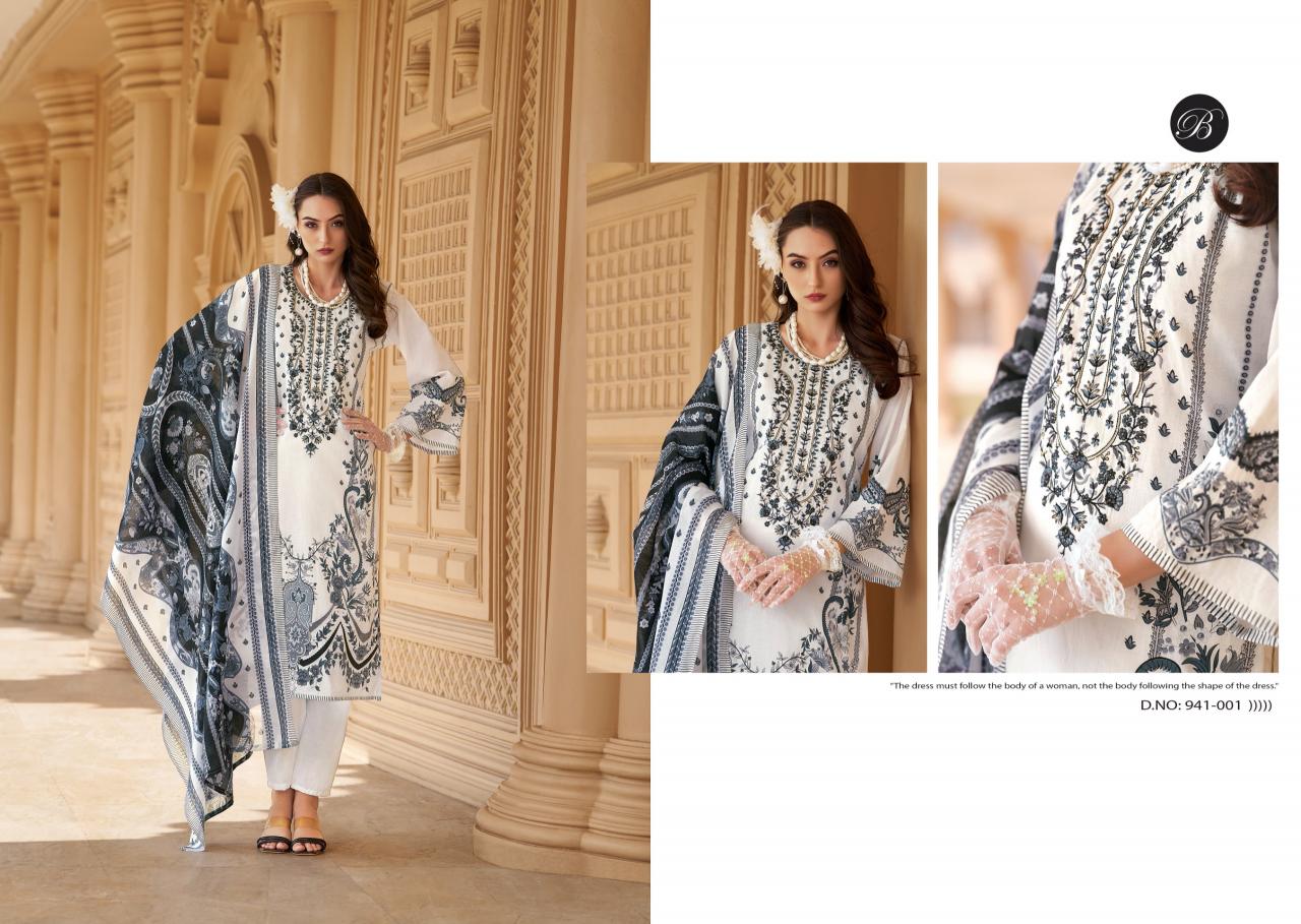 Belliza Naira Vol 129 catalog wholesale dress materials in sowcarpet