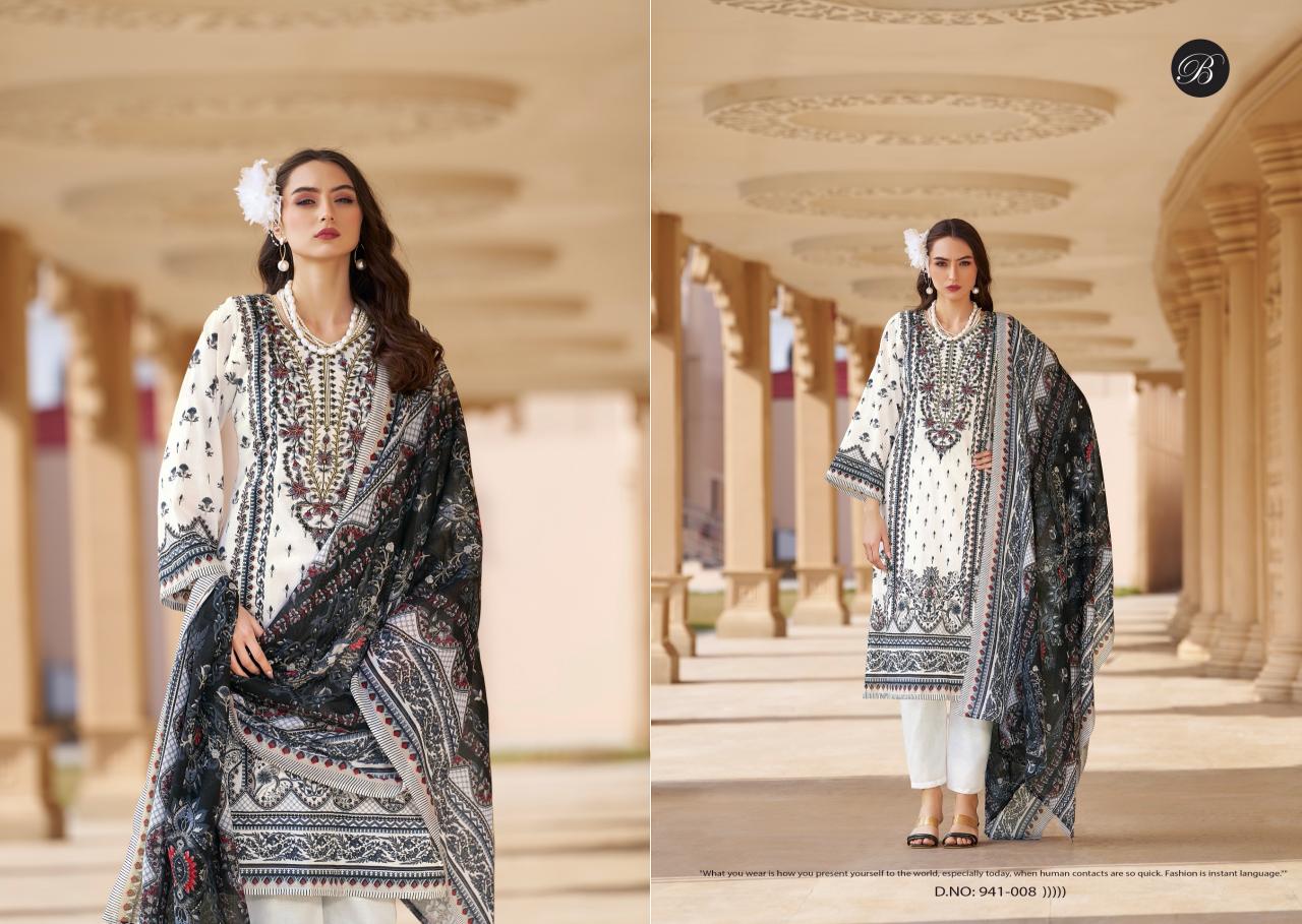 Belliza Naira Vol 129 catalog wholesale dress materials in sowcarpet
