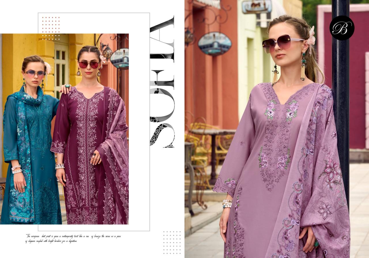Belliza Ombre catalog wholesale dress materials in sowcarpet