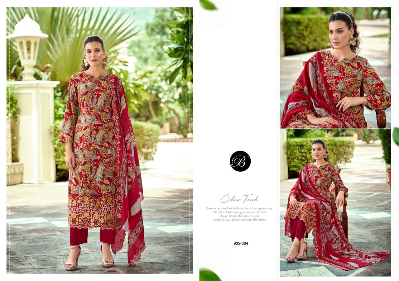 Belliza Sanjeeda vol 1 catalog Viscose dress materials