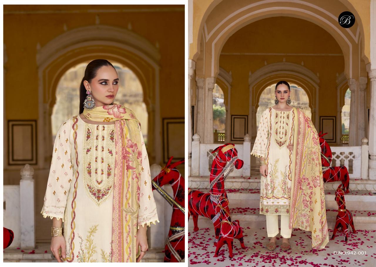 BelliZa Shahiba catalog dress materials wholesale shop in mangalagiriu
