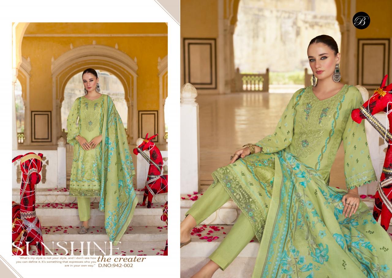 BelliZa Shahiba catalog dress materials wholesale shop in mangalagiriu