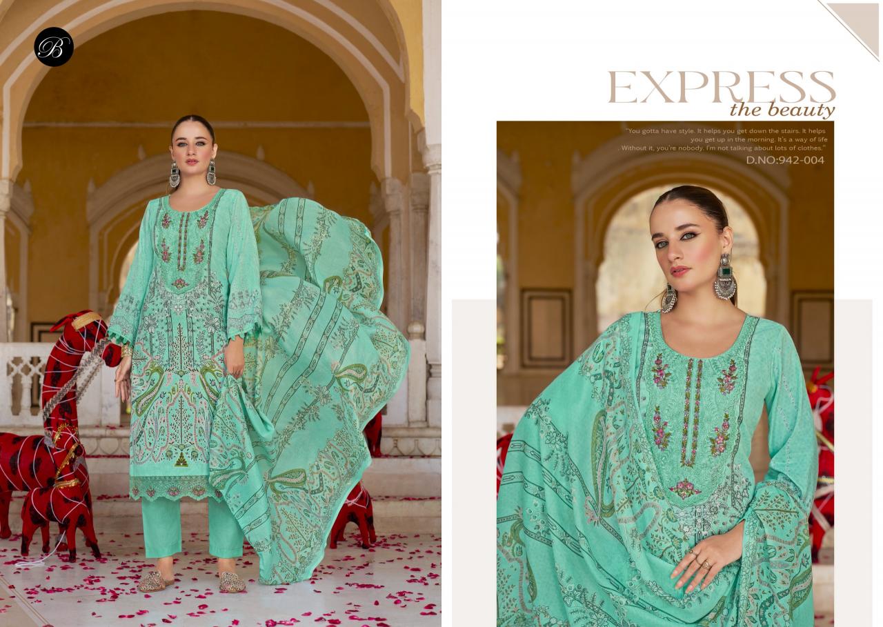 BelliZa Shahiba catalog dress materials wholesale shop in mangalagiriu
