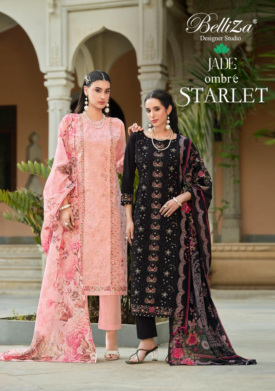 Belliza Starlet catalog wholesale dress material
