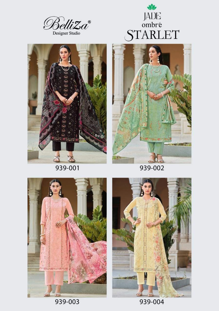 Belliza Starlet catalog wholesale dress material