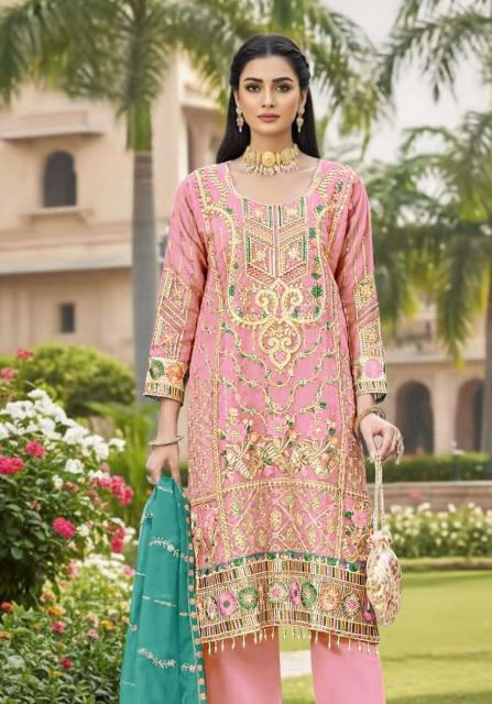 Bilqis B 241 catalog pakistani copy suits