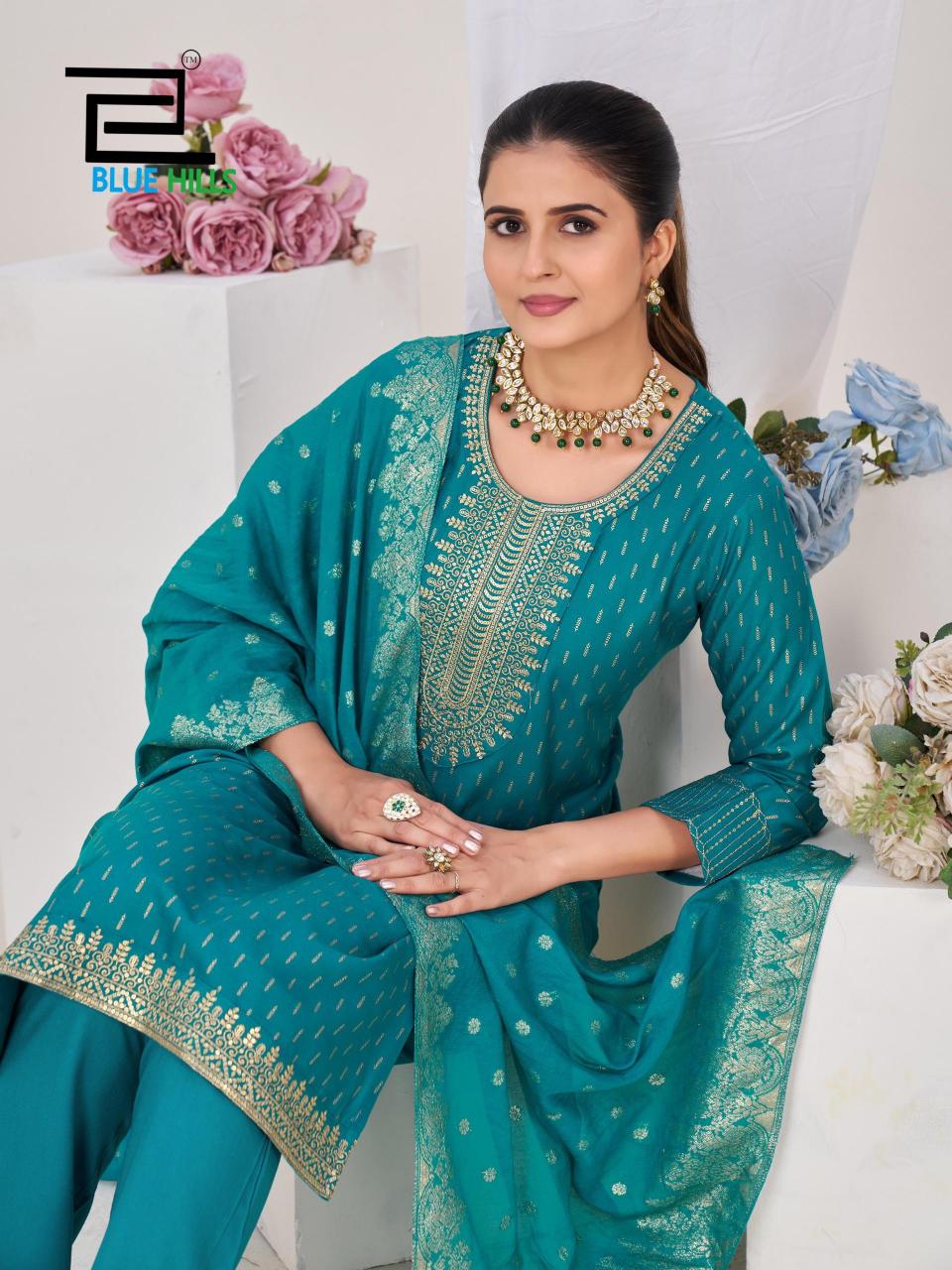 Blue Hills Aisha catalog wholesale kurti supplier in india
