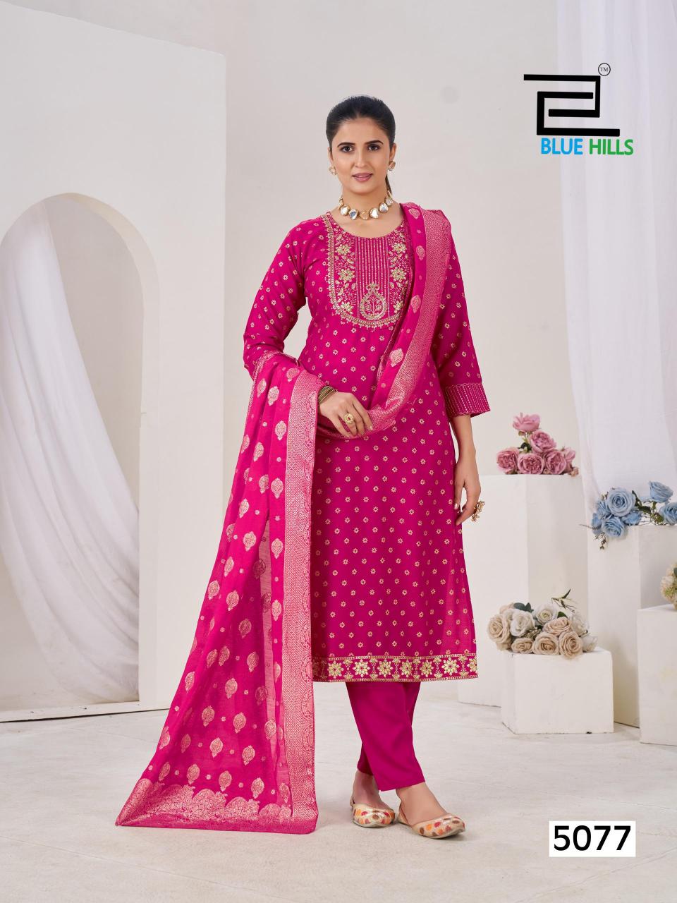 Blue Hills Aisha catalog wholesale kurti supplier in india