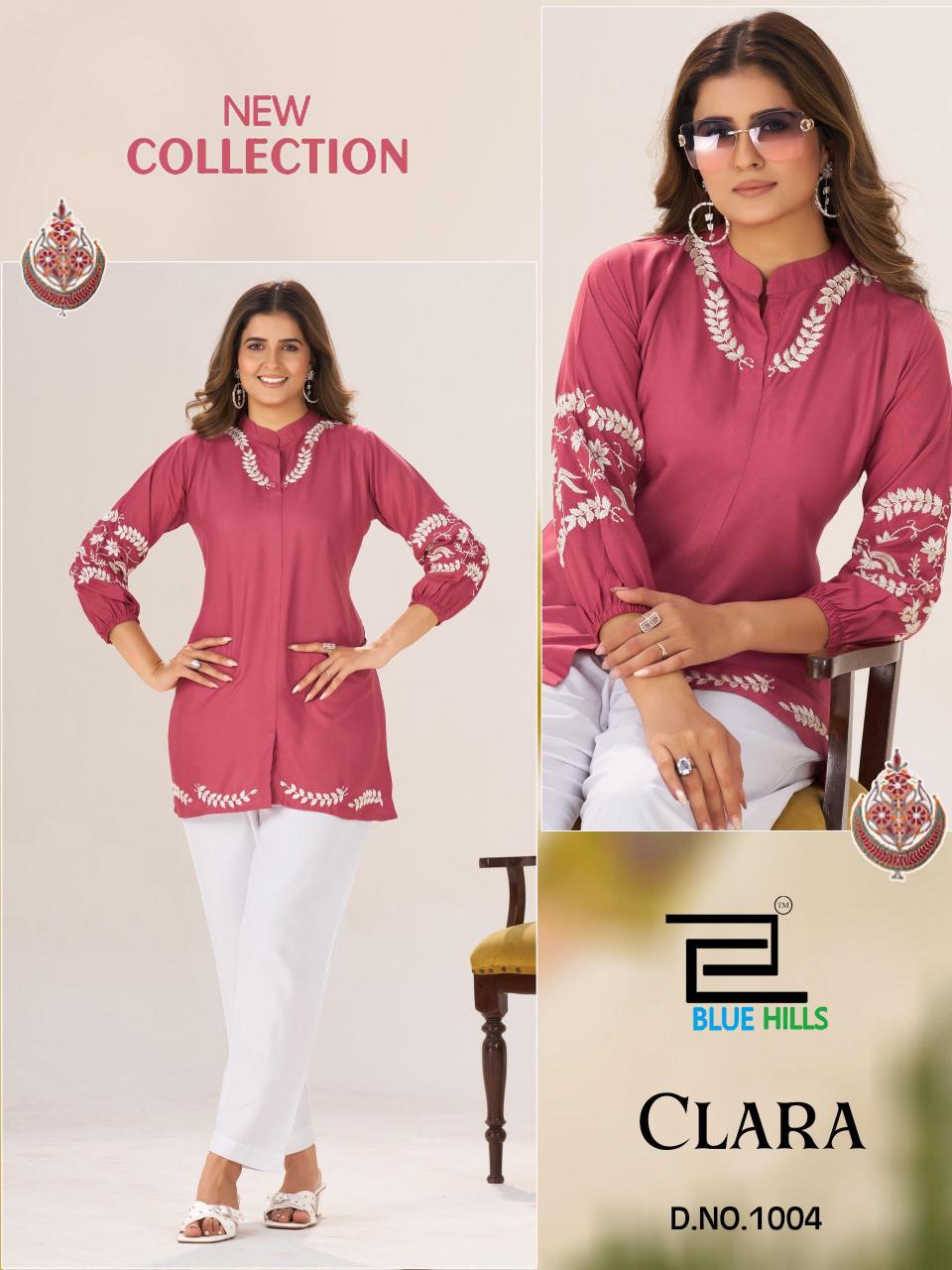 Blue Hills Clara catalog indian designer kurtis wholesale