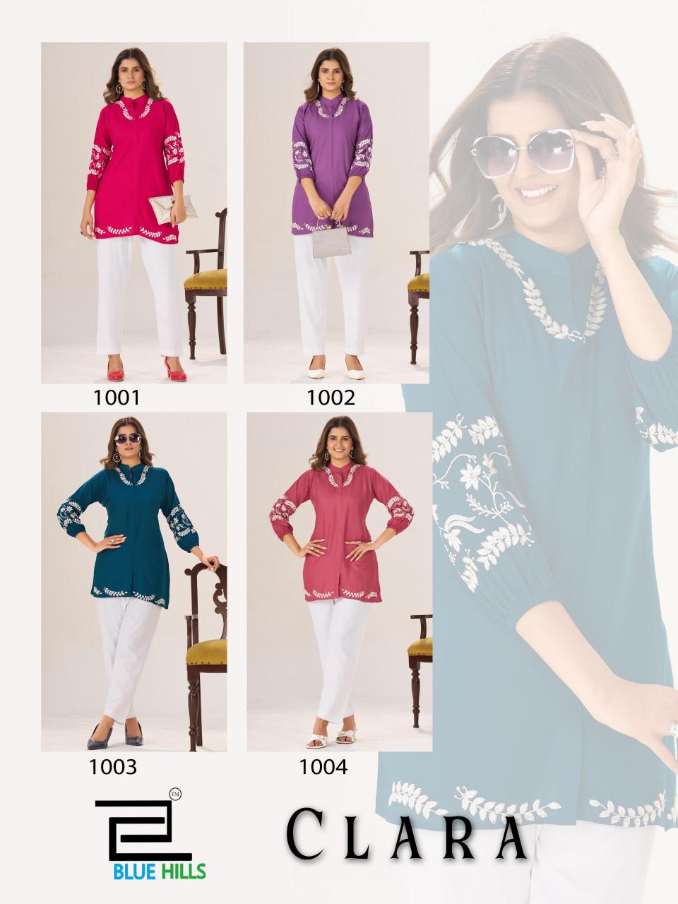 Blue Hills Clara catalog indian designer kurtis wholesale